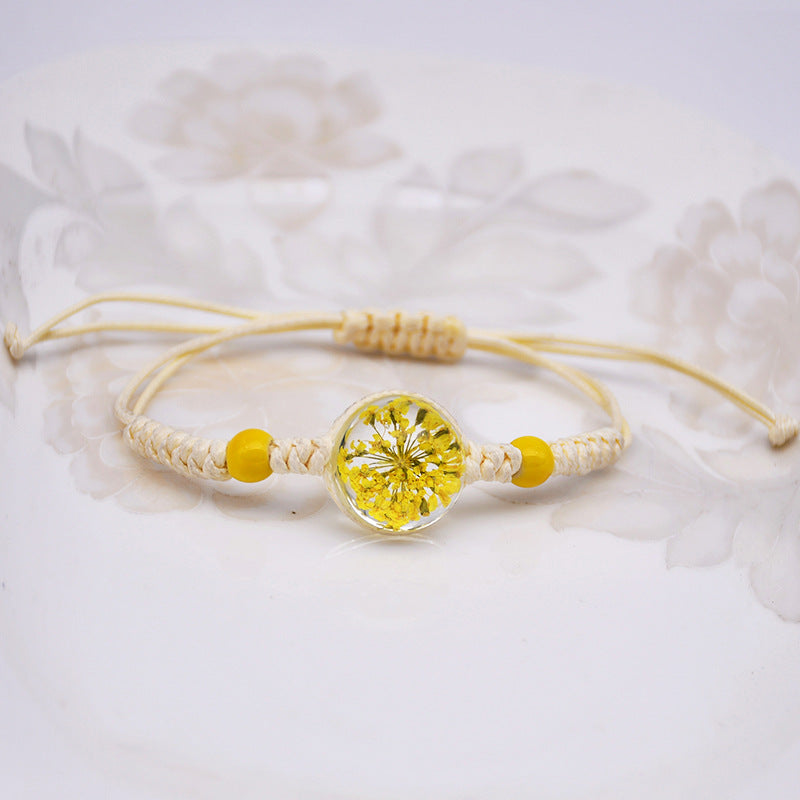 Wholesale Handmade Hemp Cotton Woven Bracelet